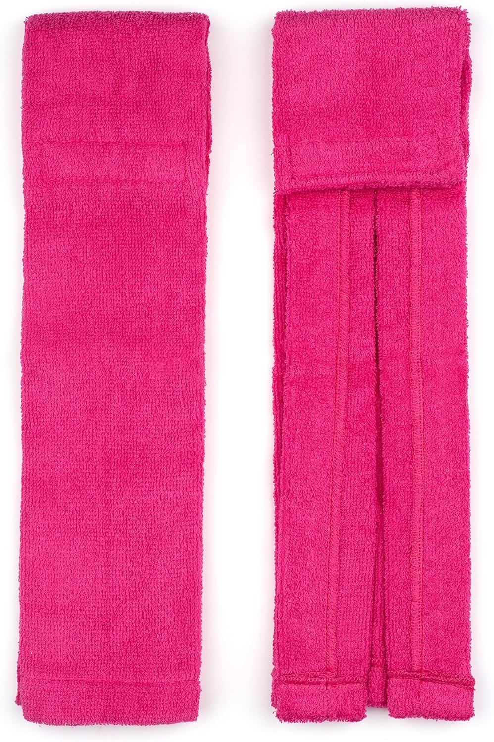Quarterback Field Towel - Pure Cotton Sports Towel with Hook & Loop Closure, Versatile for Gym, Yoga, Youth Football, Pink - Image 2
